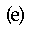 PARENTHESIZED LATIN SMALL LETTER E