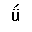 LATIN SMALL LETTER U WITH DIAERESIS AND ACUTE