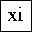 SMALL ROMAN NUMERAL ELEVEN