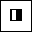 SQUARE WITH RIGHT HALF BLACK