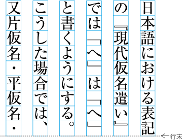 日本語組版処理の要件 日本語版