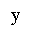 LATIN SMALL LETTER Y