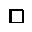 SQUARE WITH CONTOURED OUTLINE