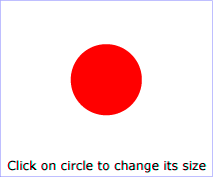 Example script01 — invoke an ECMAScript function from an onclick event — before first click