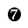 DINGBAT NEGATIVE CIRCLED DIGIT SEVEN