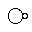 CIRCLE WITH SMALL CIRCLE TO THE RIGHT