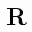 MATHEMATICAL BOLD CAPITAL R