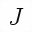 MATHEMATICAL ITALIC CAPITAL J