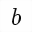 MATHEMATICAL ITALIC SMALL B