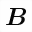 MATHEMATICAL BOLD ITALIC CAPITAL B