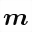 MATHEMATICAL BOLD ITALIC SMALL M