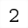 MATHEMATICAL MONOSPACE DIGIT TWO