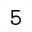 MATHEMATICAL MONOSPACE DIGIT FIVE