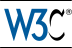 W3C logo used as link content.