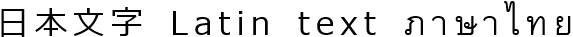 Extra space is equally distributed at points between spaces and letters of all writing systems.