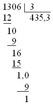 Brazilian long division example