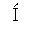 LATIN CAPITAL LETTER I WITH ACUTE