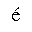 LATIN SMALL LETTER E WITH ACUTE