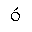 LATIN SMALL LETTER O WITH ACUTE