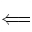 LONG LEFTWARDS DOUBLE ARROW