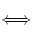 LONG LEFT RIGHT DOUBLE ARROW