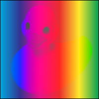 example of saturation blending