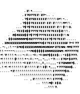 You get: beautiful ASCII art.
