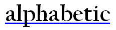 In a typical Latin font, the underline is positioned slightly
				         below the alphabetic baseline, leaving a gap between the line
				         and the bottom of most Latin letters, but crossing through
				         descenders such as the stem of a 'p'.