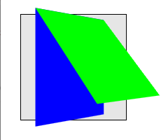Nested 3D transforms, with preserve-3d.