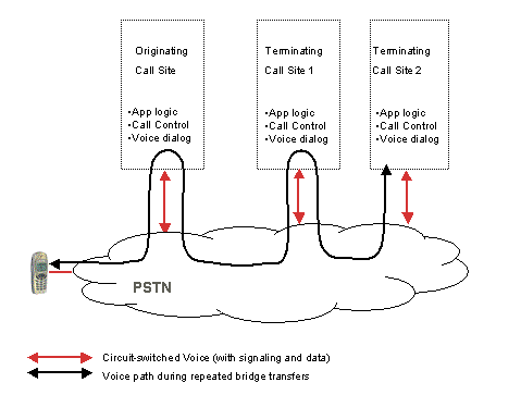 access via circuit-switched telephony networks