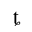 LATIN SMALL LETTER T WITH CURL