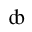 LATIN SMALL LETTER DB DIGRAPH