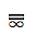 EQUALS SIGN WITH INFINITY BELOW