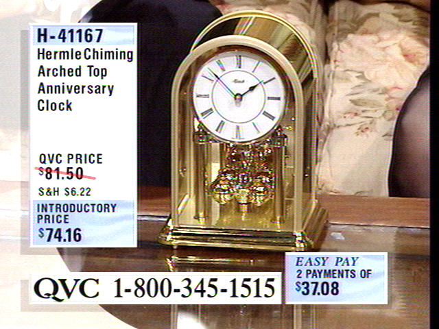 TV screenshot of Homeshopping network