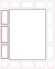 A central page body with 16 boxes alongs the sides