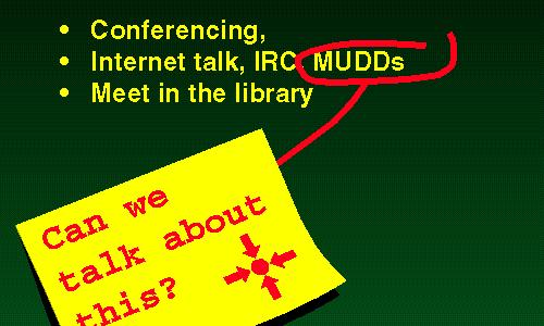 Conferencing, Internet talk, IR