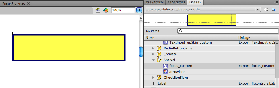 editing a duplicate of focusRectSkin