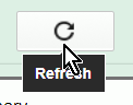 Screenshot of a button with a large mouse pointer over it, and a tooltip displayed  below the button which is obscured by the large pointer