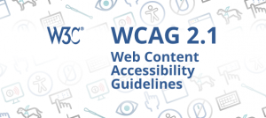 WCAG 2.1 image with accessibility icons