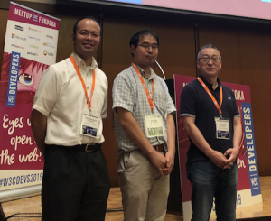 Japanese translators at the W3C DevMeetup, in Fukuoka, September 2019