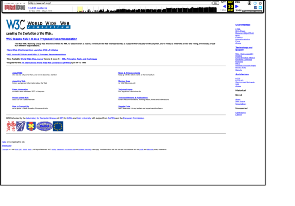 W3C website design | Help | W3C