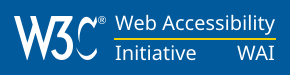 Logo of the W3C Web Accessibility Initiative