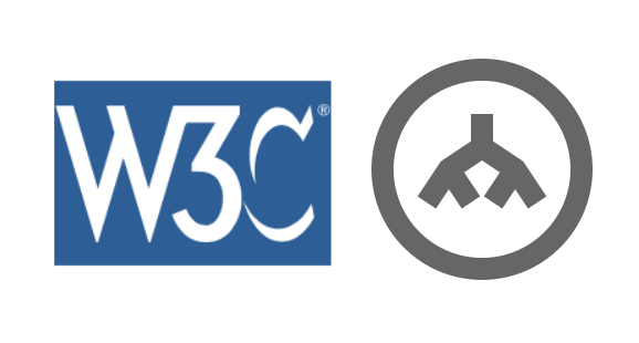 logos of W3C and DOM