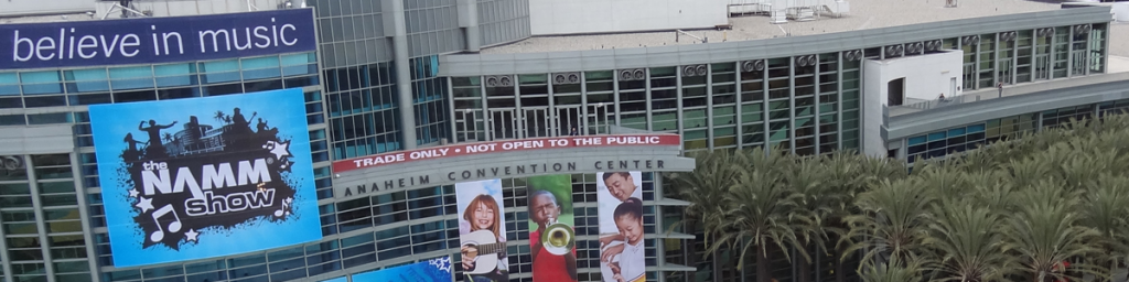 Photo of Anaheim Convention Center during NAMM