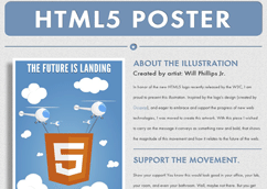 HTML5 Poster