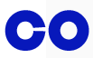 text 'CO'
