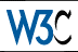 w3c logo and homepage link