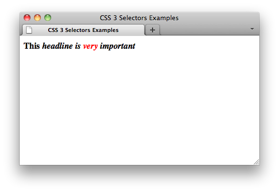 Css two child selectors